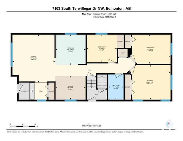 7103 South Terwillegar Dr Nw, House detached with 5 bedrooms, 2 bathrooms and null parking in Edmonton AB | Image 41