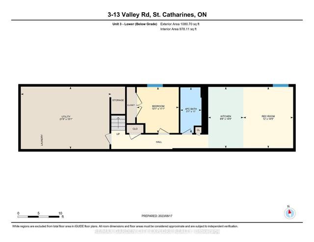 3 - 13 Valley Rd, House semidetached with 4 bedrooms, 3 bathrooms and 4.5 parking in St. Catharines ON | Image 35