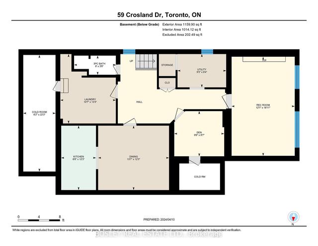59 Crosland Dr, House detached with 3 bedrooms, 2 bathrooms and 3 parking in Toronto ON | Image 27