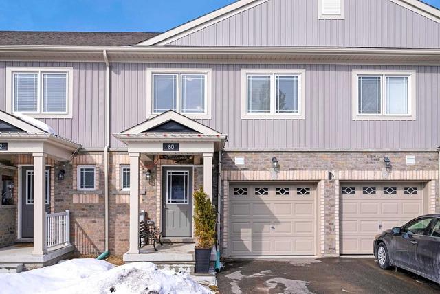 80 Frank's Way, House attached with 3 bedrooms, 2 bathrooms and 3 parking in Barrie ON | Image 1