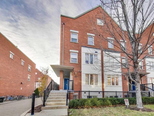Th1 - 82 Munro St, Townhouse with 2 bedrooms, 2 bathrooms and 1 parking in Toronto ON | Image 1