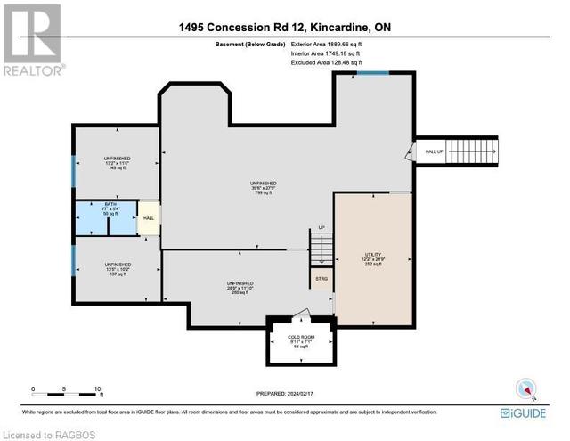 1495 Concession 12, Home with 3 bedrooms, 2 bathrooms and null parking in Kincardine ON | Image 38