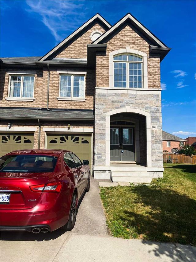 108 Memon Pl, House semidetached with 4 bedrooms, 3 bathrooms and 2 parking in Markham ON | Card Image