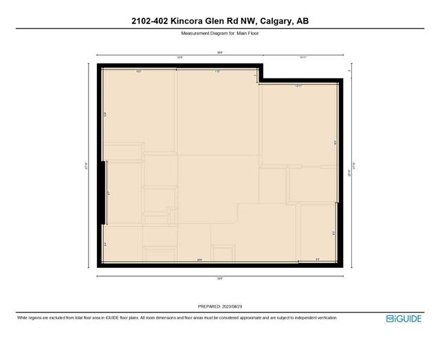 2102 - 402 Kincora Glen Road Nw, Condo with 2 bedrooms, 2 bathrooms and 1 parking in Calgary AB | Image 42