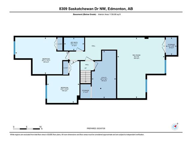 8309 Saskatchewan Dr Nw, House detached with 6 bedrooms, 5 bathrooms and 4 parking in Edmonton AB | Image 50