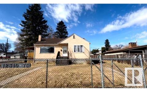 12310 76 St Nw, House detached with 2 bedrooms, 1 bathrooms and null parking in Edmonton AB | Card Image
