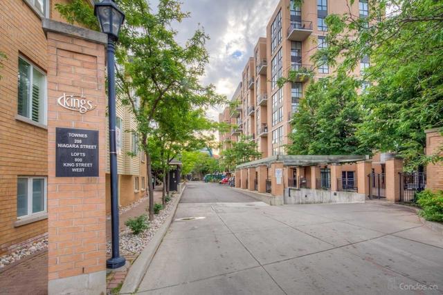 th27 - 208 Niagara St, Townhouse with 1 bedrooms, 1 bathrooms and 1 parking in Toronto ON | Image 6
