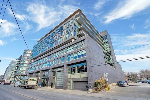 306 - 319 Carlaw Ave, Condo with 1 bedrooms, 1 bathrooms and 1 parking in Toronto ON | Image 1