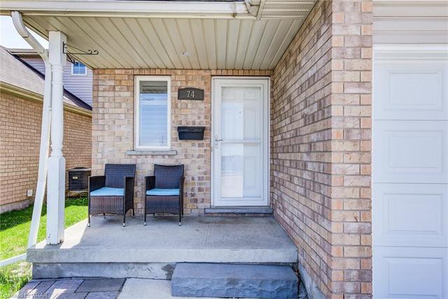 74 Fallowfield Drive, House semidetached with 4 bedrooms, 1 bathrooms and 2 parking in Kitchener ON | Image 34
