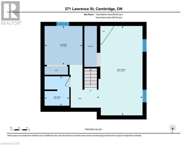 371 Lawrence Street, House detached with 3 bedrooms, 2 bathrooms and 6 parking in Cambridge ON | Image 38