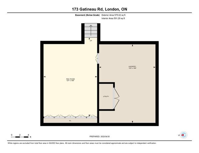 173 Gatineau Rd, House detached with 3 bedrooms, 2 bathrooms and 2 parking in London ON | Image 35