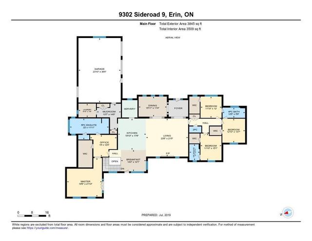 9302 9 Sdrd, House detached with 3 bedrooms, 6 bathrooms and 23 parking in Erin ON | Image 24
