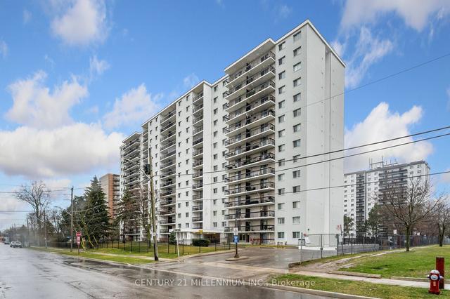907 - 1100 Caven St, Condo with 2 bedrooms, 1 bathrooms and 1 parking in Mississauga ON | Image 1