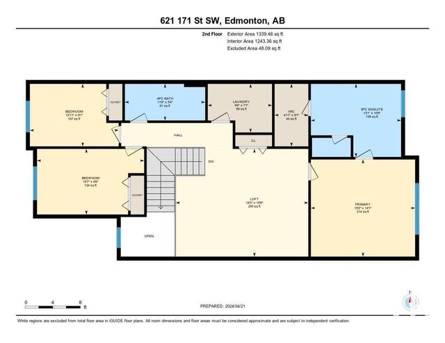 621 171 St Sw, House detached with 4 bedrooms, 3 bathrooms and null parking in Edmonton AB | Image 44
