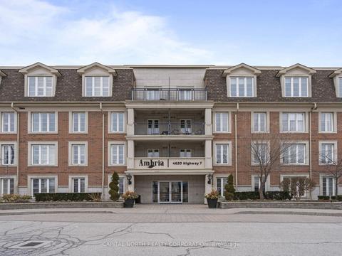 116 - 4620 Highway 7 Dr, Condo with 2 bedrooms, 2 bathrooms and 1 parking in Vaughan ON | Card Image