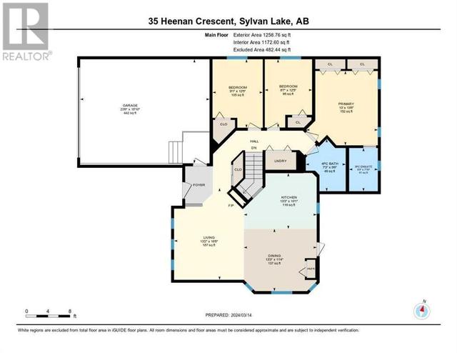 35 Heenan Crescent, House detached with 5 bedrooms, 3 bathrooms and 4 parking in Sylvan Lake AB | Image 37