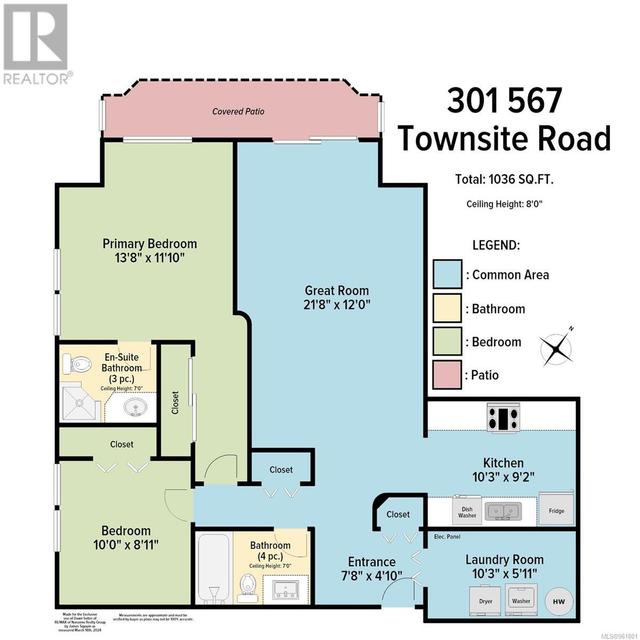 301 - 567 Townsite Rd, Condo with 2 bedrooms, 2 bathrooms and 1 parking in Nanaimo BC | Image 24