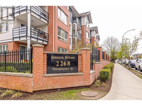 305 - 2268 Shaughnessy Street, Condo with 2 bedrooms, 2 bathrooms and 1 parking in Port Coquitlam BC | Card Image