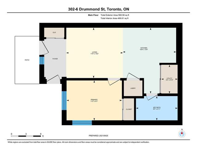 302 - 6 Drummond St, Townhouse with 1 bedrooms, 1 bathrooms and 1 parking in Toronto ON | Image 22