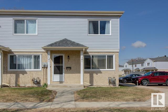 1 - 2030 Brentwood Bv, House attached with 3 bedrooms, 1 bathrooms and 2 parking in Edmonton AB | Card Image