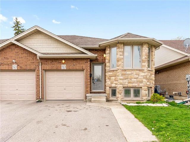 563 Grey Street, House semidetached with 3 bedrooms, 2 bathrooms and 1 parking in Brantford ON | Image 1