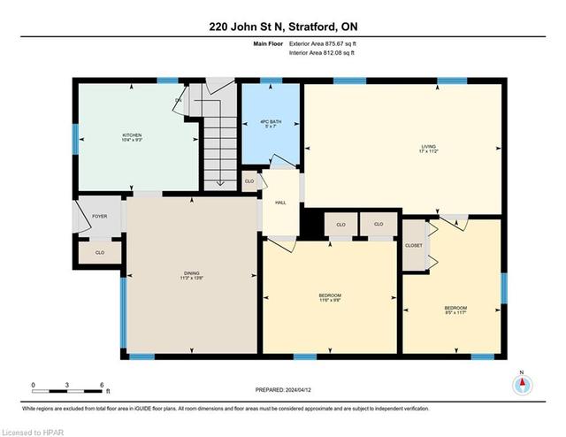 220 John Street N, House detached with 2 bedrooms, 1 bathrooms and 3 parking in Stratford ON | Image 16