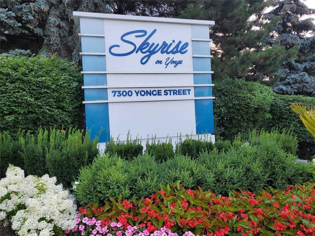 406 - 7300 Yonge St, Condo with 2 bedrooms, 2 bathrooms and 1 parking in Vaughan ON | Image 1