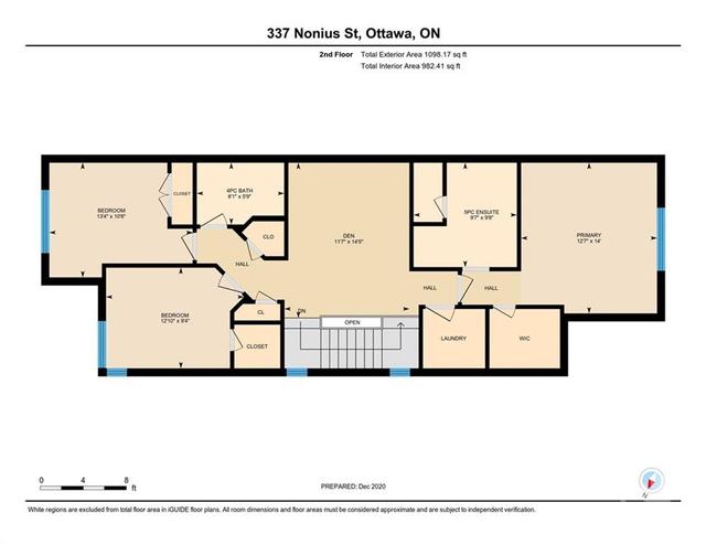 337 Nonius Street, Townhouse with 3 bedrooms, 3 bathrooms and 1 parking in Ottawa ON | Image 29