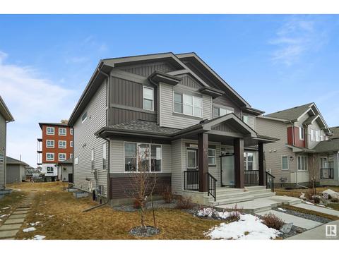 1282 Mcconachie Bv Nw, House semidetached with 3 bedrooms, 2 bathrooms and 4 parking in Edmonton AB | Card Image