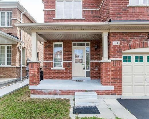 24 Accent Circ, House semidetached with 3 bedrooms, 3 bathrooms and 2 parking in Brampton ON | Image 2