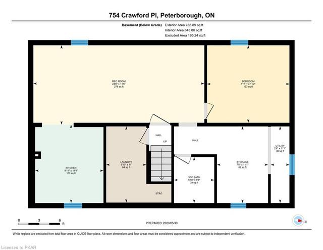 754 Crawford Place, House detached with 5 bedrooms, 2 bathrooms and 4 parking in Peterborough ON | Image 19
