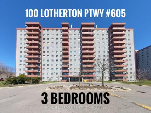 605-100 Lotherton Ptwy, Toronto, ON, M6B2G8 | Card Image