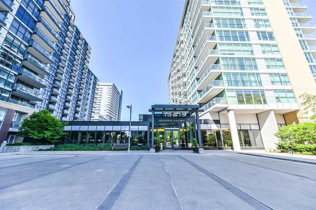 1015 - 19 Singer Crt, Condo with 1 bedrooms, 1 bathrooms and 0 parking in Toronto ON | Image 12
