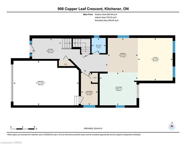 908 Copper Leaf Crescent, House detached with 4 bedrooms, 2 bathrooms and 3 parking in Kitchener ON | Image 43