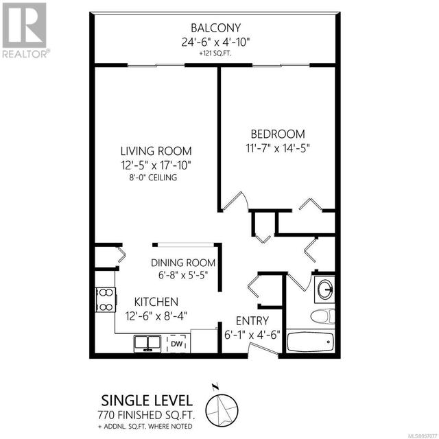 401 - 3240 Glasgow Ave, Condo with 1 bedrooms, 1 bathrooms and 1 parking in Saanich BC | Image 21