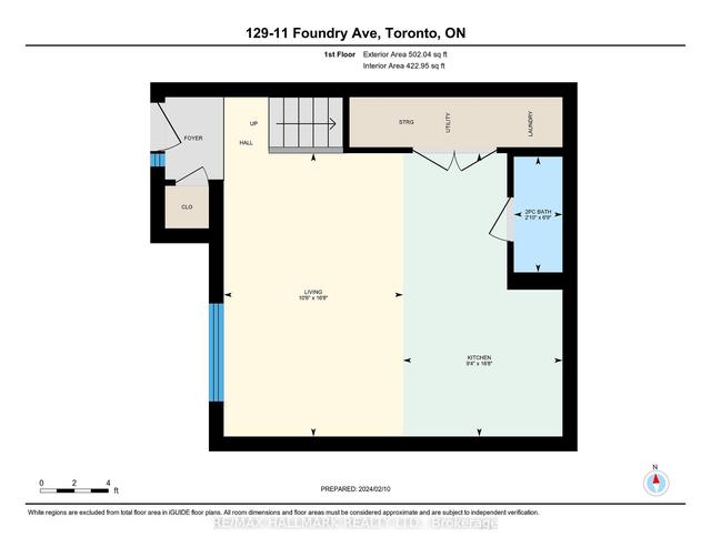 129 - 11 Foundry Ave, Townhouse with 2 bedrooms, 2 bathrooms and 1 parking in Toronto ON | Image 21