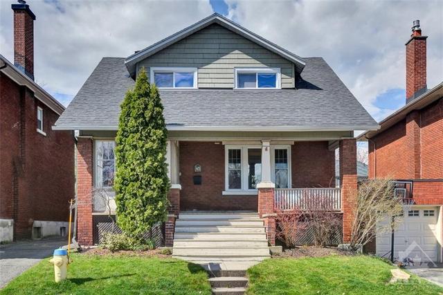 43 Bower Street, House detached with 3 bedrooms, 2 bathrooms and 3 parking in Ottawa ON | Image 1