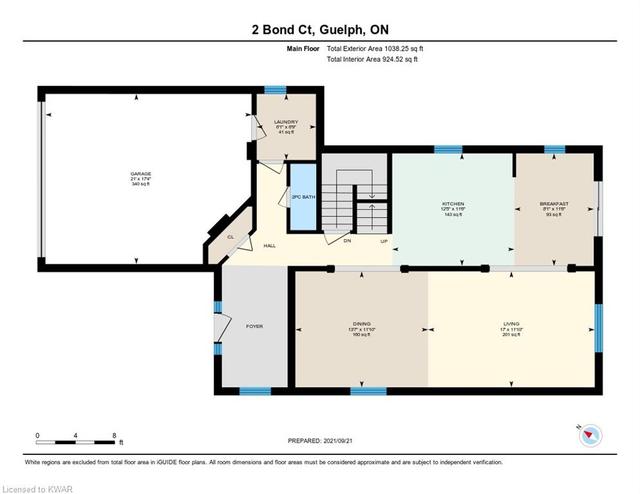 2 Bond Court, House detached with 4 bedrooms, 3 bathrooms and 4 parking in Guelph ON | Image 48