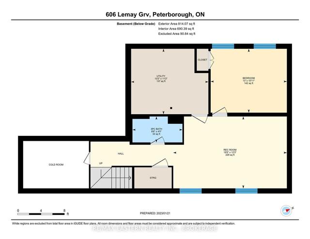 606 Lemay Grve, House detached with 5 bedrooms, 4 bathrooms and 6 parking in Peterborough ON | Image 22