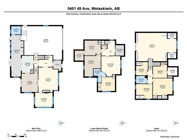 5401 49 Av, House detached with 5 bedrooms, 3 bathrooms and 7 parking in Wetaskiwin AB | Image 75