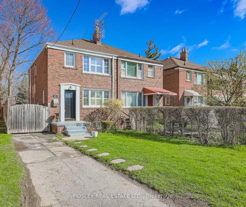 910 Eglinton Ave E, House semidetached with 3 bedrooms, 2 bathrooms and 2 parking in Toronto ON | Card Image