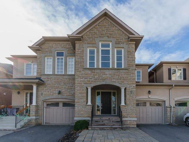 80 Mill River Dr, House attached with 3 bedrooms, 3 bathrooms and 3 parking in Vaughan ON | Image 2