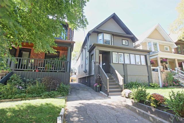 Upper - 20 Herbert Ave, House detached with 2 bedrooms, 1 bathrooms and 1 parking in Toronto ON | Image 1