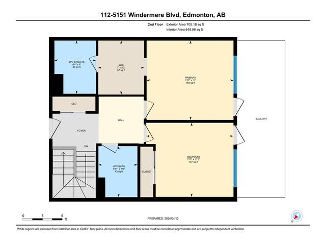 112 - 5151 Windermere Bv Sw, Condo with 2 bedrooms, 2 bathrooms and null parking in Edmonton AB | Image 48