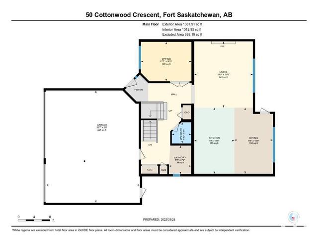 50 Cottonwood Cr, House detached with 4 bedrooms, 3 bathrooms and 6 parking in Fort Saskatchewan AB | Image 11