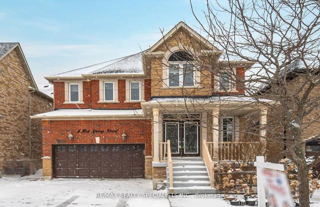 4 Hot Spring Rd, House detached with 4 bedrooms, 6 bathrooms and 6 parking in Brampton ON | Image 1
