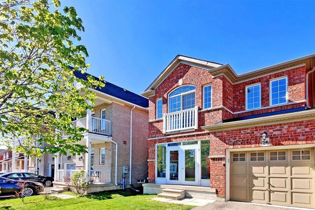 26 Charcoal Way, House attached with 3 bedrooms, 4 bathrooms and 3 parking in Brampton ON | Image 12