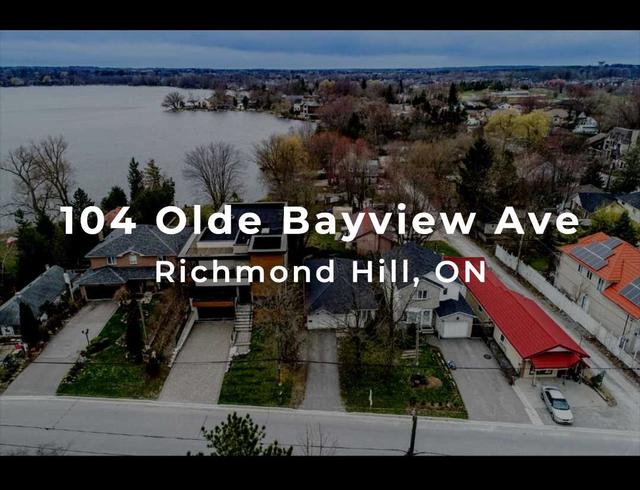 104 Olde Bayview Ave, House detached with 2 bedrooms, 3 bathrooms and 4 parking in Richmond Hill ON | Image 1