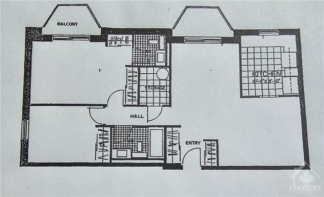 203 - 50 Burnside Avenue, Condo with 2 bedrooms, 2 bathrooms and 1 parking in Ottawa ON | Image 3