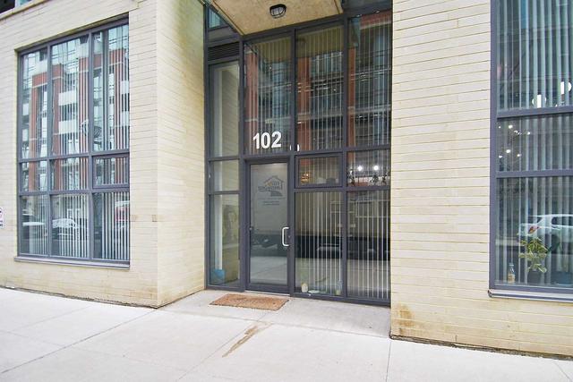 102 - 19 Abell St, Condo with 1 bedrooms, 1 bathrooms and 0 parking in Toronto ON | Image 1